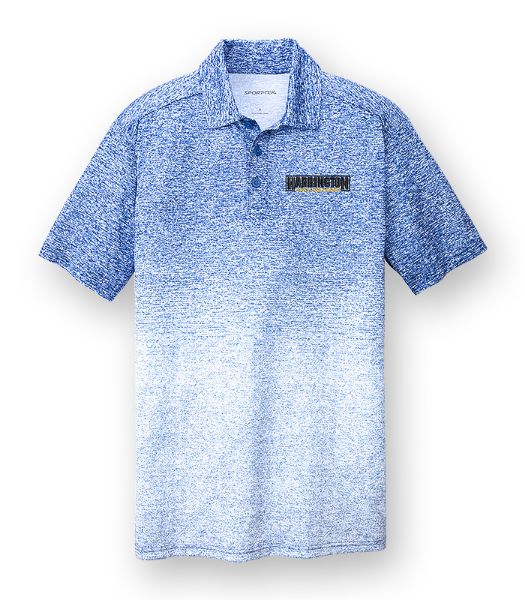 Picture of ST671 - Sport-Tek Ombre Heather Polo 