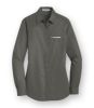 Picture of L663 - Ladies' Port Authority SuperPro Twill Long Sleeve Shirt 