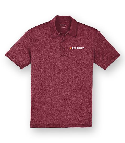 Picture of ST660 - Sport-Tek Heather Contender Polo 
