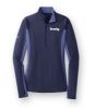 Picture of LST854 - Ladies Sport-Tek Contrast 1/2 Zip